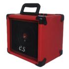 Amplificador Violão Vermelho - Bluetooth, Sd, Usb- 30 Watts - E. Sound