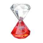 Ampulheta de óleo liquido com temporizador diamante