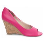 Anabela Plataforma Cunha Feminina Pink TORRICELLA - 105H