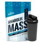 Anabolik Mass 3kg Sabor Baunilha + Coqueteleira - Shark Pro