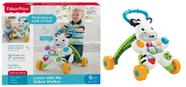 Andador de Atividades Apoiador Zebra - Aprenda Comigo - Fisher Price - Mattel