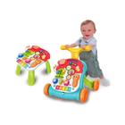 Andador Didático 2 em 1 Vira Mesinha Infantil Brinquedos Sons - Baby Style