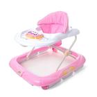 Andador Infantil Didático Interativo Musical Pianinho Rosa - Baby Style