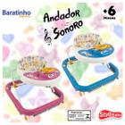 Andador Infantil Musical Sonoro Bebê Soft Way Styll Baby