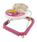 Andador Infantil Para Bebê Rosa Educativo Musical C/ Brinquedos - Styll