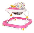 Andador Musical Infantil Rosa Styll Baby