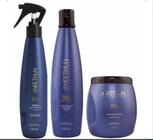 Aneethun Linha A Kit 3 Produtos Shampoo, Spray Máscara 500g