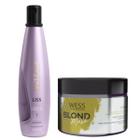 Aneethun Liss System Shampoo 300ml+Wess Blond Mask 200ml