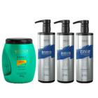 Aneethun Máscara Cachos System 500g+Wess Kit Nano Sel. 500ml