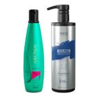 Aneethun Shampoo Cachos System300ml+Wess Nano Passo 2 -500ml - ANEETHUN/WESS