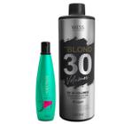 Aneethun Shampoo Cachos System300ml+Wess OX 30 Vol. 900ml