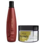 Aneethun Shampoo Force System 300ml+Wess Blond Mask 200ml