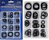 Anéis Retentor de Vedação O-ring Kit C/ 50 Unidades 12 Tipos