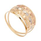 Anel de Ouro 18k Feminino Entrelacé