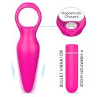 Anel e Vibrador - Penetracao Fem e Masc com Capsula vibratoria