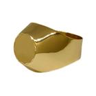 Anel Em Ouro 18k 750 Masculino Adulto Redondo