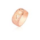 Anel Escrava Egípcia Ouro Rosa Rosé 18k 10mm Ac27