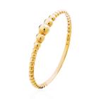 Anel Femenino Bolinhas Ouro Amarelo 18K  750