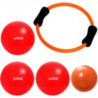 Anel Flexivel + Over Ball 25 Cm + 3 Bolas Suicas 45 Cm Liveup Sports