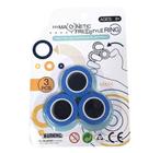 Anel Magnético Spinner Fidget Unzip Blue Toy Antistress