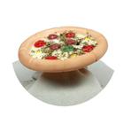 Anel Porta Guardanapo de Biscuit Pizza Portuguesa 6,5 x 1cm - M&G Decor