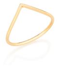 Anel Skinny Ring Aro Fino Curvatura Em V Rommanel 512449