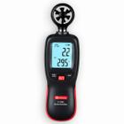 Anemômetro Digital Portátil com Certificado de Calibração Medição de Velocidade Vento e Temperatura - Instrucorp IC-2582