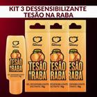 Anestésico Anal Kit 3 Tesão Na Raba Gel Excitante E Lubrificante 15ml Dessesibilizante Sexy Fantasy Sex Shop Produtos Adultos