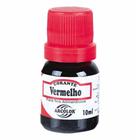 Anilina Líquida 10ml Vermelha Cl10 Arco Iris - 12un