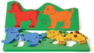 Animais De Encaixe Puzzle EVA - Jottplay