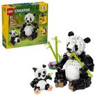 Animais Selvagens Família de Pandas Lego Creator 3 em 1