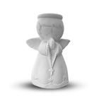 Anjinhos De Gesso Cru Para Batizado Lembrancinha Linda 7cm