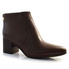 Ankle Boots de Couro Bottero Marrom 346901