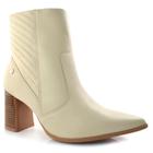 Ankle Boots Feminino Ramarim Off White 23-58124