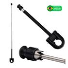 Antena Corta Pipa Speed 150 6 Estágios Guidão M6B Jojafer Aço Inox