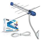 Antena Digital Externa para TV Proeletronic ProHD 3610 Kit Completo