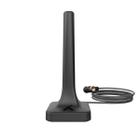 Antena Digital Hdtv 4 Em 1 Vhf/uhf/fm/hdtv Uso Interno Ou Externo Com Cabo 2,5 Metros Dtv-200 - AQUARIO