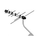 Antena Log 4x1 VHF/UHF/FM/HDTV PROHD-363001 Com Mastro e Cabo de 12 Metros - Proeletronic