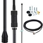 Antena Px Bobinada Black Mini Argentina Viúva Negra 200w 1,08m + Cabo 5,5m