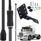 Antena Px Mini Argentina Black 200w 1,08m Scania 112 113 H Parafusos Anti Furto