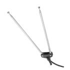 Antena Telescopica para TV Dupla 5 Estagios Cabo Fita 1 Metro - NWT