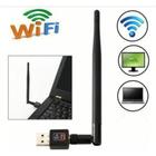 Antena Wireless Usb via Wifi 1200Mbps Receptor p/ Pc e Notebook