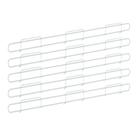 Anteparo Frontal Fit 078 Branco Para Bandeja Gondola Kit 10