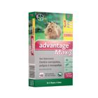 Anti Pulgas Advantage Max 3 Cães Até 4Kg Com 3 Pipetas - Bayer