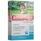 Anti Pulgas e Carrapatos Bayer Advantage MAX3 com 1 mL - Bayer