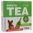 Anti Pulgas Pipeta Tea Konig Cães 0,6Kg Á 5kg KIT C/3 Pipeta