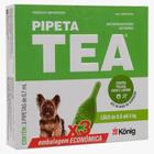 Anti Pulgas Pipeta Tea Konig Cães 0,6Kg Á 5kg KIT C/3 Pipeta