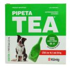 Anti Pulgas Pipeta Tea Konig Para Cães De 10,1 Kg Á 25kg