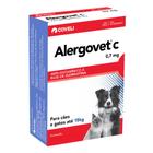 Antialérgico Alergovet para Cães e Gatos 0,7mg com 10 Comprimidos