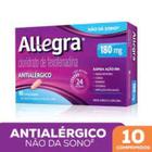 Antialérgico Allegra 180mg 10 comprimidos Allegra